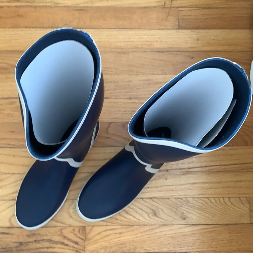 J.Crew Tall Lug Sole Rain Boots